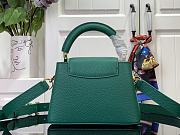 Louis Vuitton Capucines Mini Handbag M11906 Green Size 21 x 13.6 x 8 cm - 5