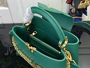 Louis Vuitton Capucines BB Handbag M11906 Green Size 17.3 x 9 x 27 cm - 2