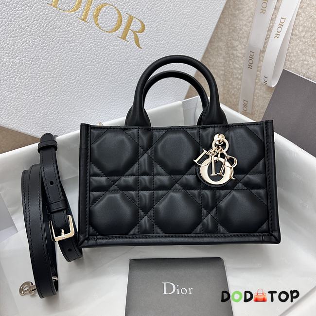 Dior Book Tote Mini Black Size 21.5 x 13 x 7.5 cm - 1