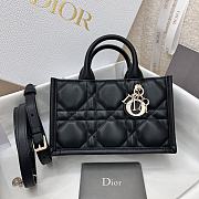 Dior Book Tote Mini Black Size 21.5 x 13 x 7.5 cm - 1