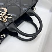 Dior Book Tote Mini Black Size 21.5 x 13 x 7.5 cm - 6