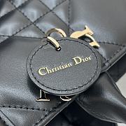 Dior Book Tote Mini Black Size 21.5 x 13 x 7.5 cm - 2