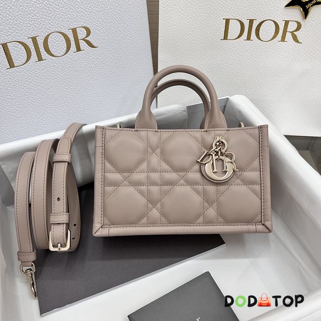 Dior Book Tote Mini Beige Size 21.5 x 13 x 7.5 cm - 1