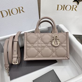 Dior Book Tote Mini Beige Size 21.5 x 13 x 7.5 cm