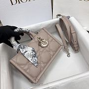 Dior Book Tote Mini Beige Size 21.5 x 13 x 7.5 cm - 2