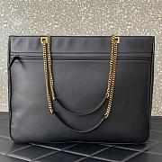 Valentino Garavani Large Black Chain Tote Bag Size 45 x 35 x 3.5 cm - 5