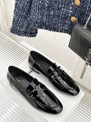 Celine Classic Arc De Triomphe Buckle Loafers Black  - 1