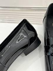 Celine Classic Arc De Triomphe Buckle Loafers Black  - 6