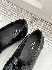 Celine Classic Arc De Triomphe Buckle Loafers Black  - 5