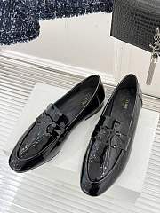 Celine Classic Arc De Triomphe Buckle Loafers Black  - 3