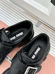 Miu Miu Black Flip-Flops - 6