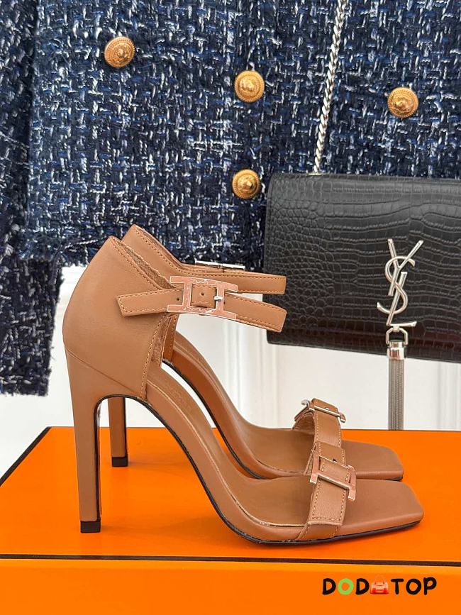 Hermes Classic Brown Sandals - 1