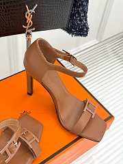 Hermes Classic Brown Sandals - 6