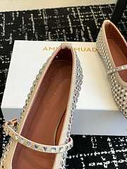 Amina Muaddi Ballet Flats - 4