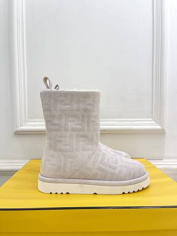 Fendi White Boots