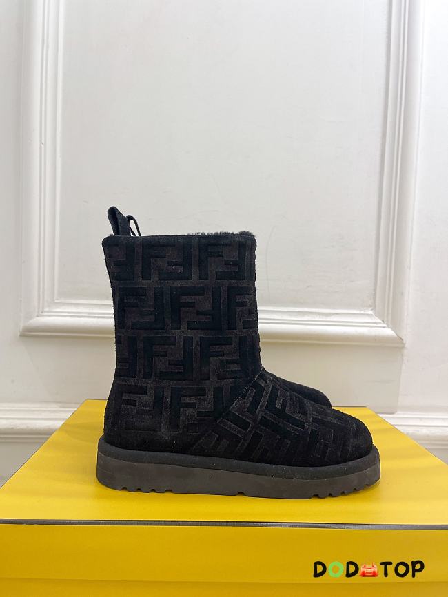 Fendi Black Boots - 1