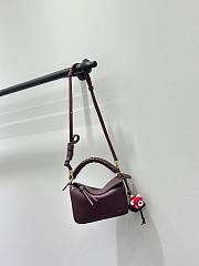 Loewe Puzzle Small Shoulder Bag Burgundy Size 18 x 8 x 12.5 cm - 4