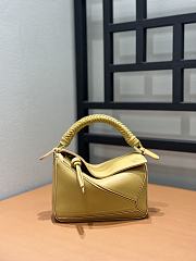 Loewe Puzzle Small Shoulder Bag Yellow Size 18 x 8 x 12.5 cm - 6