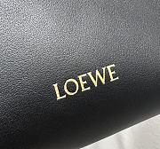  Loewe Pebble Soft Leather Pouch Black Size 17 x 7 x 21.5 cm - 4