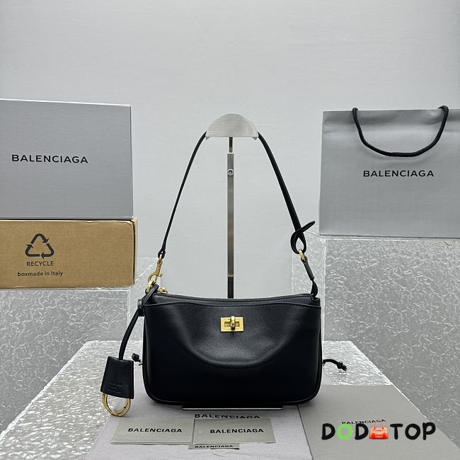 Balenciaga Rodeo Shoulder Bag Black Size 22 x 11.9 x 12.7 cm - 1