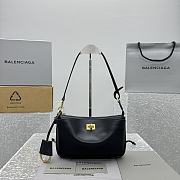 Balenciaga Rodeo Shoulder Bag Black Size 22 x 11.9 x 12.7 cm - 1