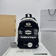 Balenciaga Embroidered Patchwork Backpack Size 32 x 9 x 47 cm - 1