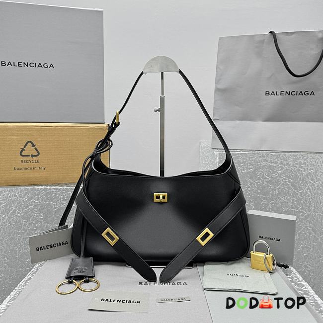 Balenciaga Bel Air Shoulder Bag Black Size 35 x 10 x 17 cm - 1