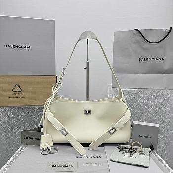 Balenciaga Bel Air Shoulder Bag White Size 35 x 10 x 17 cm