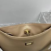 Balenciaga Bel Air Hobo Bag Milk Tea Color Small Size 27 x 9 x 28 cm - 5