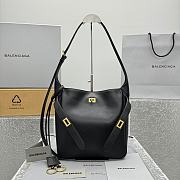 Balenciaga Bel Air Hobo Bag Black Small Size 27 x 9 x 28 cm - 1