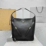 Balenciaga Bel Air Hobo Bag Black Large Size 37 x 14 x 40 cm - 1