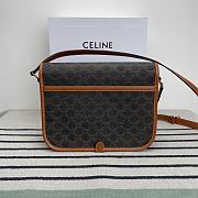 Celine Folco Triomphe Messenger Bag Size 31 x 24 x 9 cm - 4