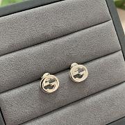 Gucci Interlocking Double G Letter Earrings - 1