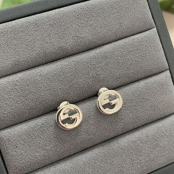 Gucci Interlocking Double G Letter Earrings