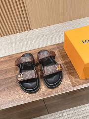 Louis Vuitton Unisex Brown Sandals - 1