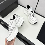 Chanel White Sneakers 01 - 3