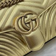 Gucci GG Marmont Small Shoulder Bag Gold Size 26 x 15 x 7 cm - 2