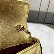 Gucci GG Marmont Super Mini Shoulder Bag Gold Size 16.5 x 10 x 4.5 cm - 3