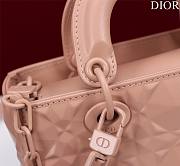 Dior Super Mini Lady D-Joy Micro Pink Size 16.5 x 6 x 10 cm - 6