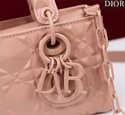 Dior Super Mini Lady D-Joy Micro Pink Size 16.5 x 6 x 10 cm - 5