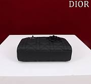 Dior Super Mini Lady D-Joy Micro Black Size 16.5 x 6 x 10 cm - 6