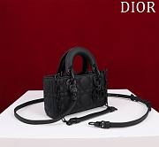 Dior Super Mini Lady D-Joy Micro Black Size 16.5 x 6 x 10 cm - 4