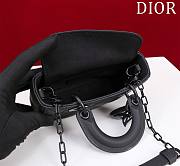 Dior Super Mini Lady D-Joy Micro Black Size 16.5 x 6 x 10 cm - 3