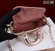 Dior Super Mini Lady D-Joy Micro Metallic Size 16.5 x 6 x 10 cm - 6