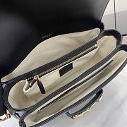 Gucci Horsebit 1955 Black Bag Size 26 x 17.5 x 10 cm - 4