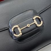 Gucci Horsebit 1955 Black Bag Size 26 x 17.5 x 10 cm - 3