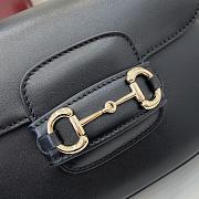 Gucci Horsebit 1955 Black Bag Size 20 x 14.5 x 5 cm - 2