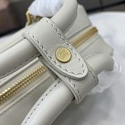 Miu Miu Arcadie Leather Bag White Size 22 x 10.5 x 7.5 cm - 4