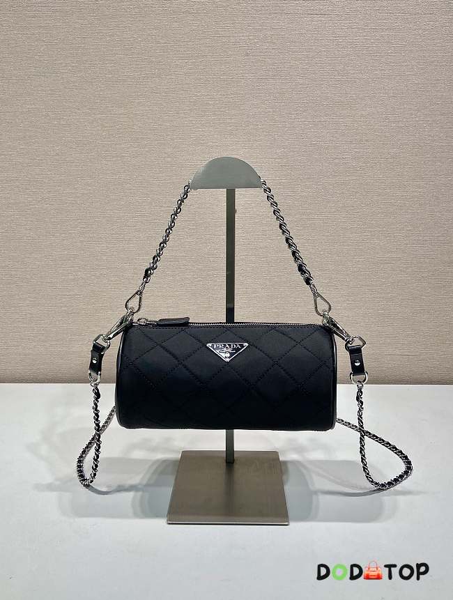 Prada Pillow Bag Black Size 22 x 10.5 x 10.5 cm - 1