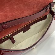 Gucci Crossbody Patent Leather Red Bag 29.5 x 12.5 x 7 cm - 4